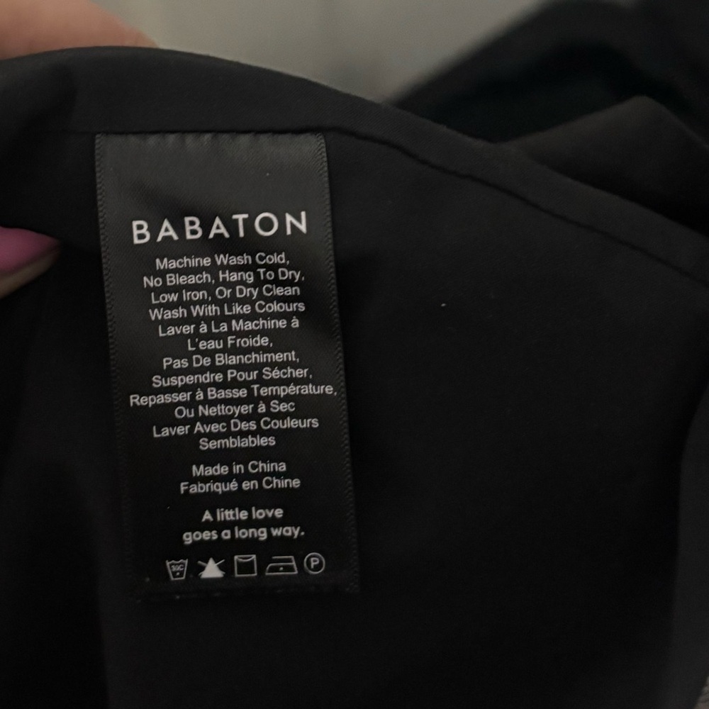 Babaton Modern Check Glencheck High Waist Mini Skirt - Picture 4 of 6